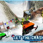 обзор игры Snowmobile Crash Derby 3D
