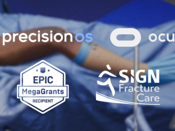 PrecisionOS обеспечит ортопедическое обучение SIGN Fracture Care с VR