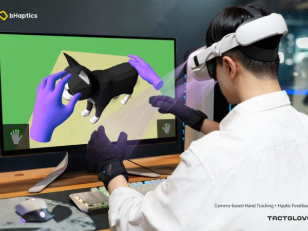 bHaptics представляет готовые к потребителю тактильные перчатки TactGlove для VR