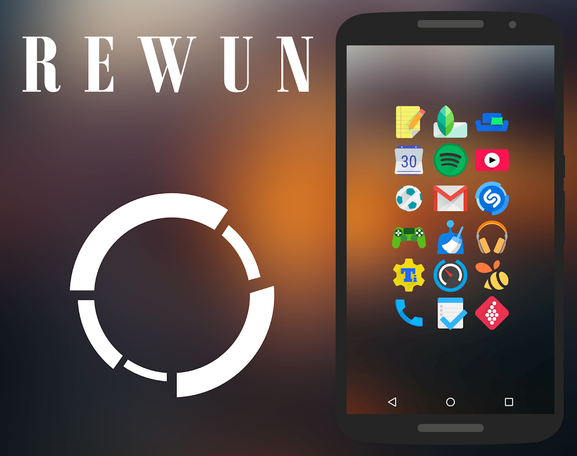  Rewun - Icon Pack – скриншот 