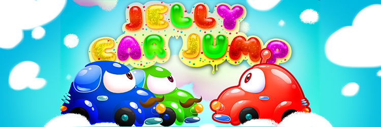 Портфолио: дизайн игры Jelly Car Jump
