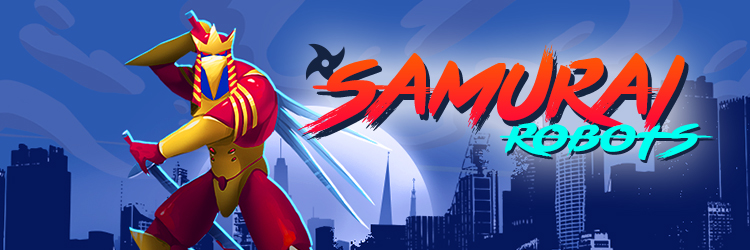 Портфолио: Дизайн игры Samurai Robots