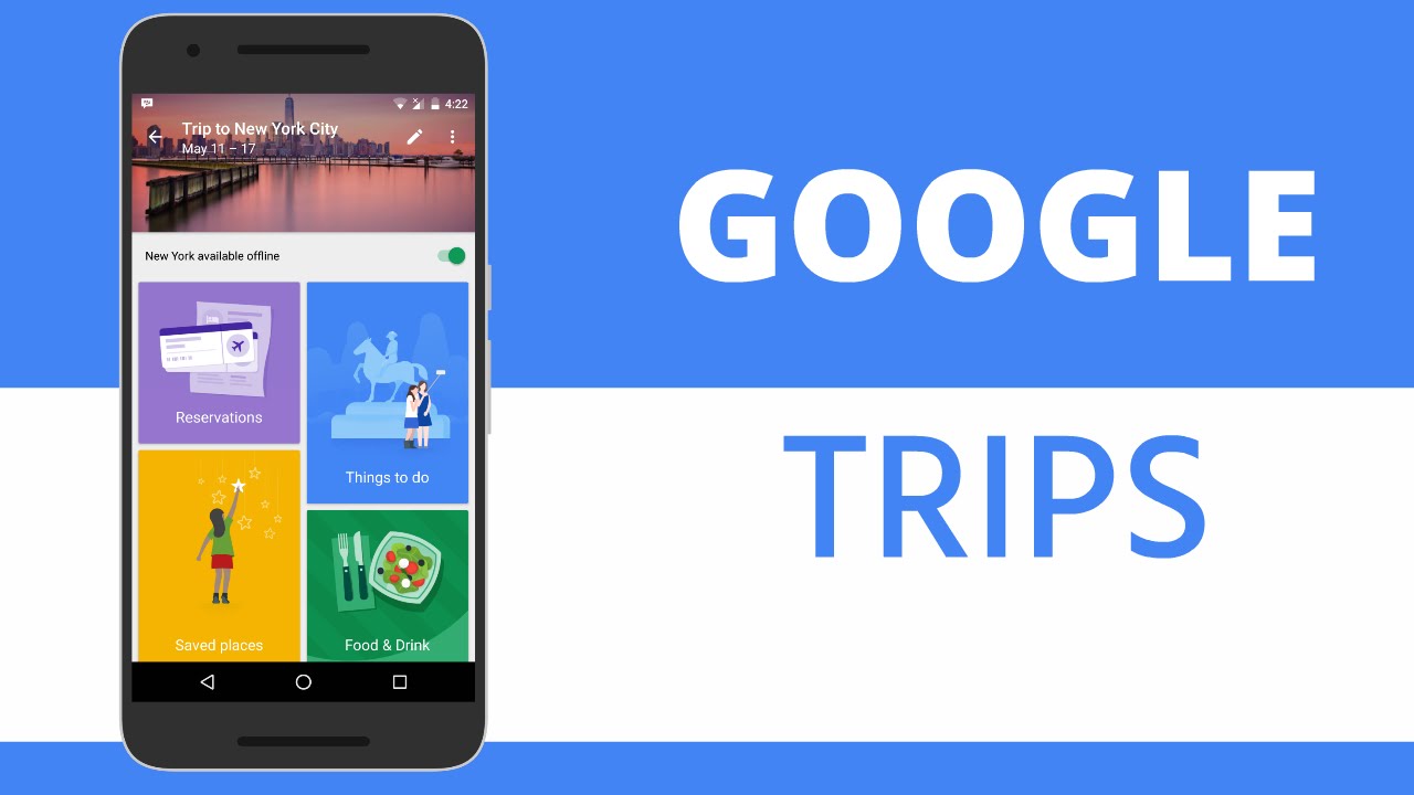 Путишествуй с Google Trips