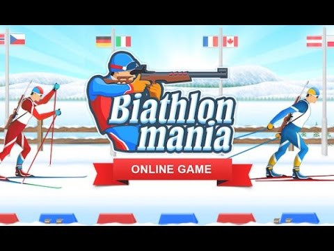 Biathlon Mania — примите свое участие в чемпионате по биатлону и займите первое место.