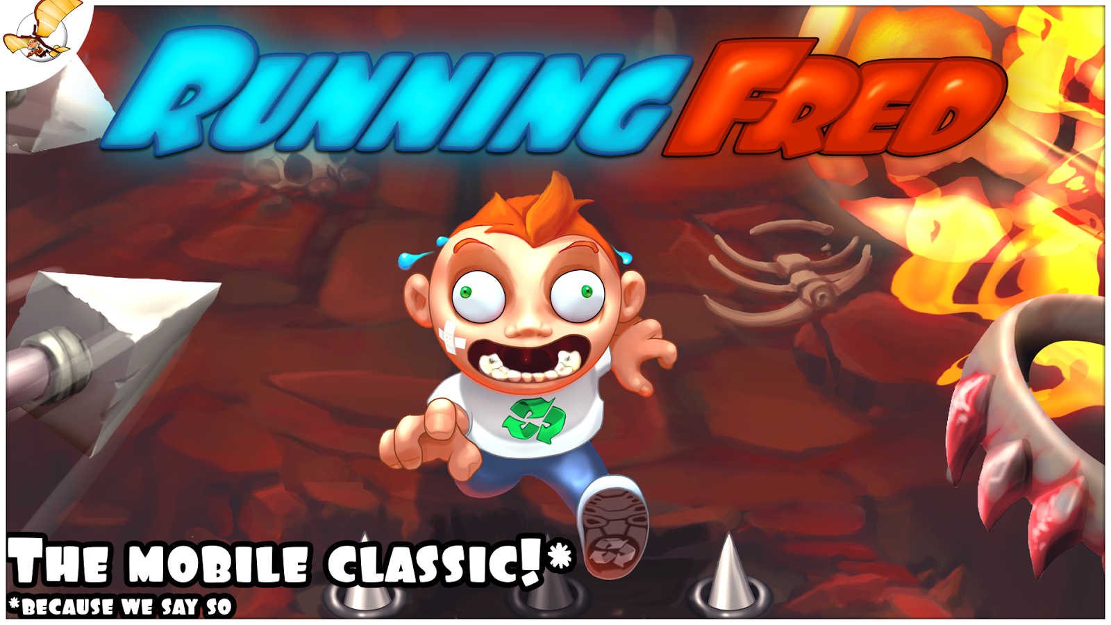 Running Fred — продолжение потрясающей игры Falling Fred. На этот раз вам предстоят гонки на выживание со смертью!