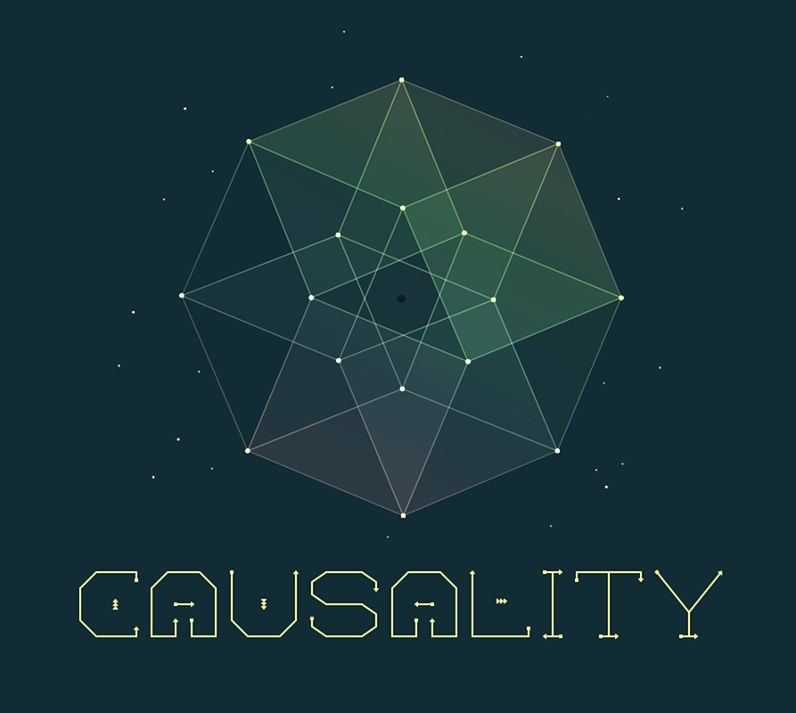 Манипулируйте временем в трехмерной головоломке на Android под названием  Causality