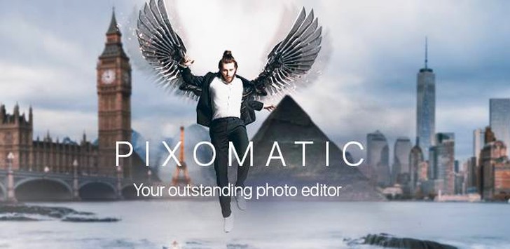 Pixomatic photo editor — Потрясающий фото редактор с большим функционалом.