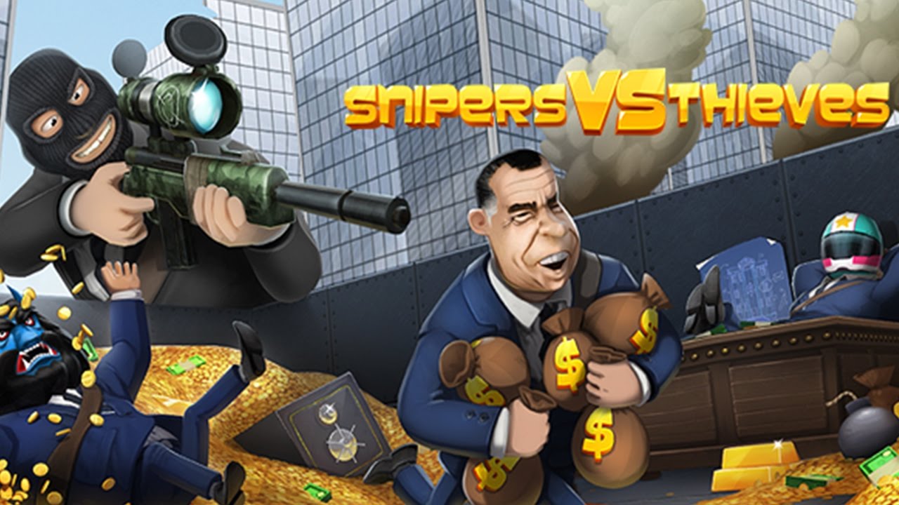 Snipers vs Thieves — Великолепный экшен на Android в котором вы можете быть и снайпером, и жертвой.