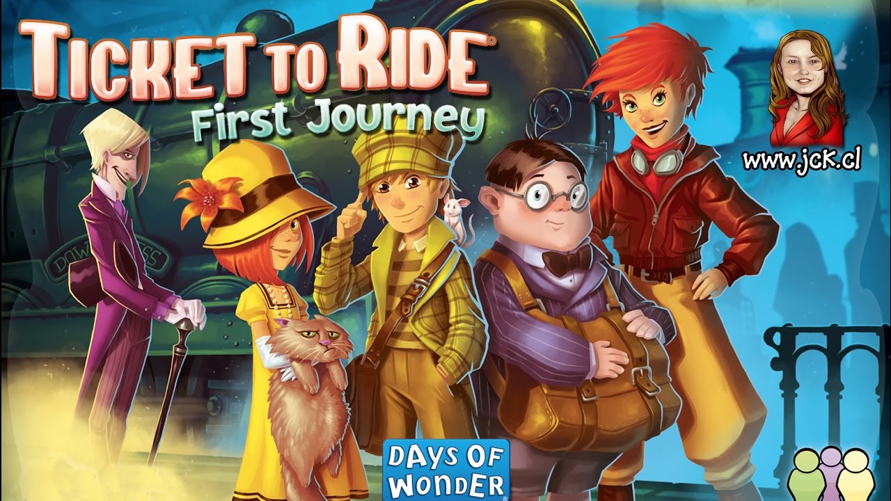 Ticket to Ride: First Journey — Отличная настольная игра для всей семьи где вы будете путешествовать по разным городам.