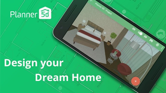 Planner 5D - Планировщик домов и интерьера - Создайте новый интерьер своего дома.