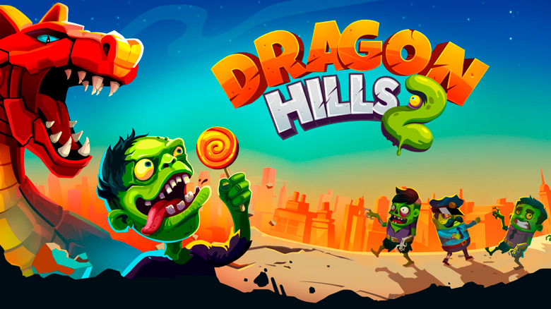 Dragon Hills 2 — Управляйте железным драконом и пожирайте всех зомби на пути.