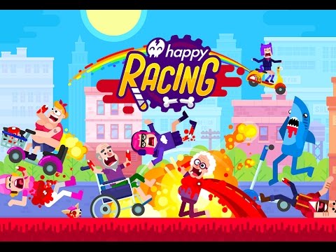 Happy Racing — Гоняйте по экстремальным трассам в компании смешных соперников.
