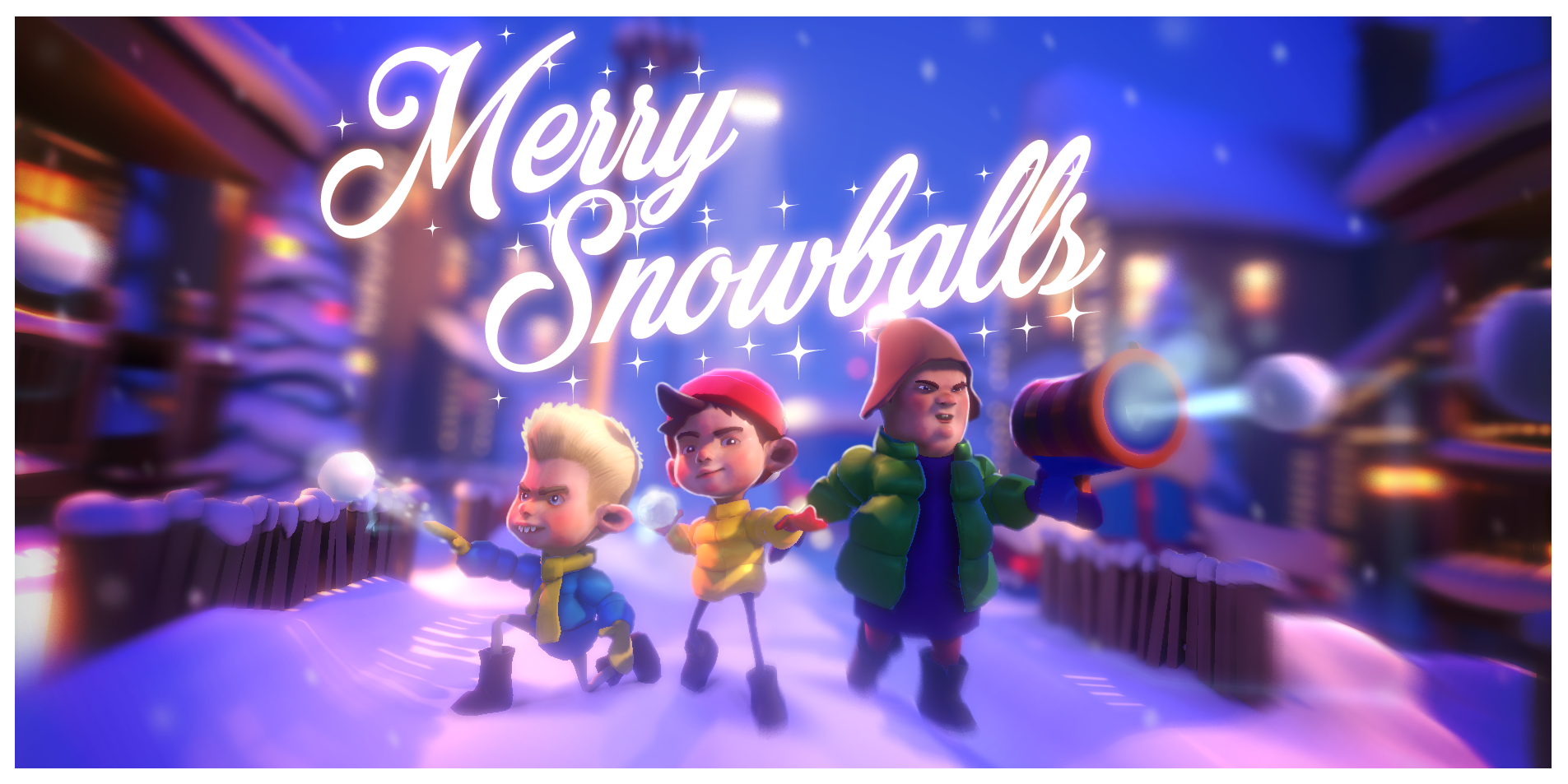 Merry Snowballs — А давайте поиграем в снежки с поддержкой дополненной реальности?!