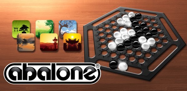 Abalone — The Official Board Game — Увлекательная настольная игра с шестиугольной мраморной доской.