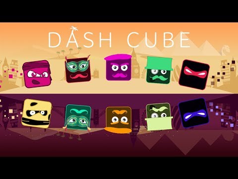 Dash Cube — Mirror World Tap Tap Game — Помогите кубику пройти сложный путь, преодолевая все преграды на пути.