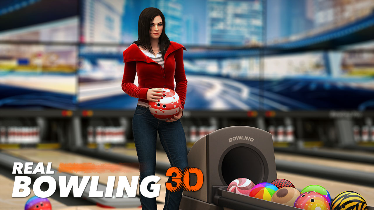 Real Bowling 3D — Лучший в мире виртуальный боулинг на android.
