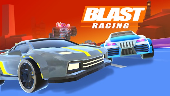 Blast Racing - Захватывающая динамичная аркадная гонка с трехмерной графикой.