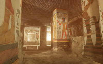 Исследуйте гробницу Нефертари с помощью виртуальной реальности.