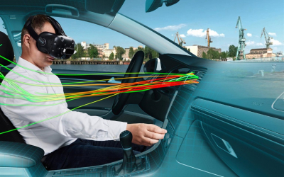 VOLKSWAGEN тестирует DAS системы автомобилей в VR.