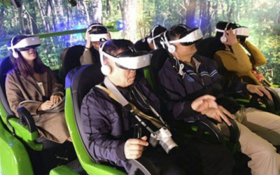 В Китае создаются VR ЗООПАРКИ с применением иммерсивных технологий, такие как VR, AR, MR, 3D-проекция и голография.