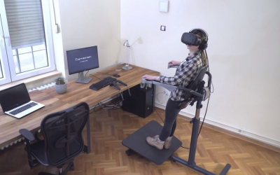 VR CHAIR − придумали ещё одно средство борьбы с тошнотой в VR симуляциях. прорыв или фиаско?