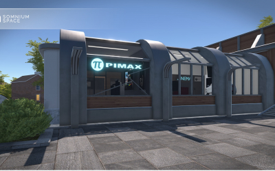 Новый проект от PIMAX, виртуальный магазин на платформе SOMNIUM SPACE.