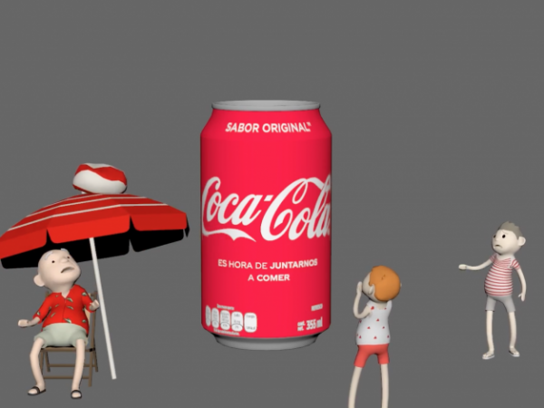 Рекламная акция Coca-Cola в дополненной реальности