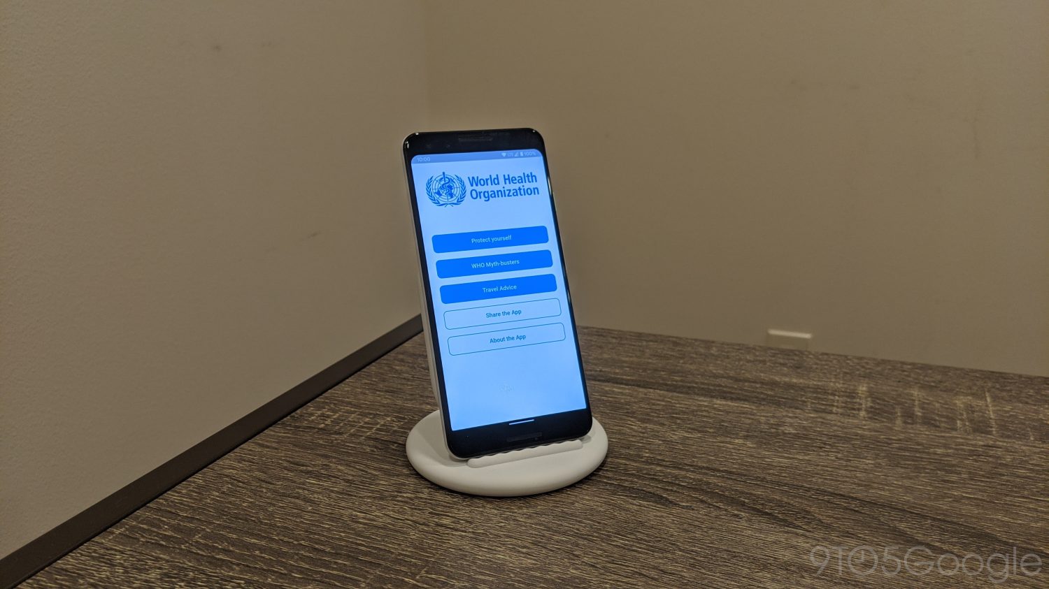 WHO MyHealth - может выявлять коронавирус