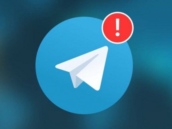 Новый сбой с работе Telegram