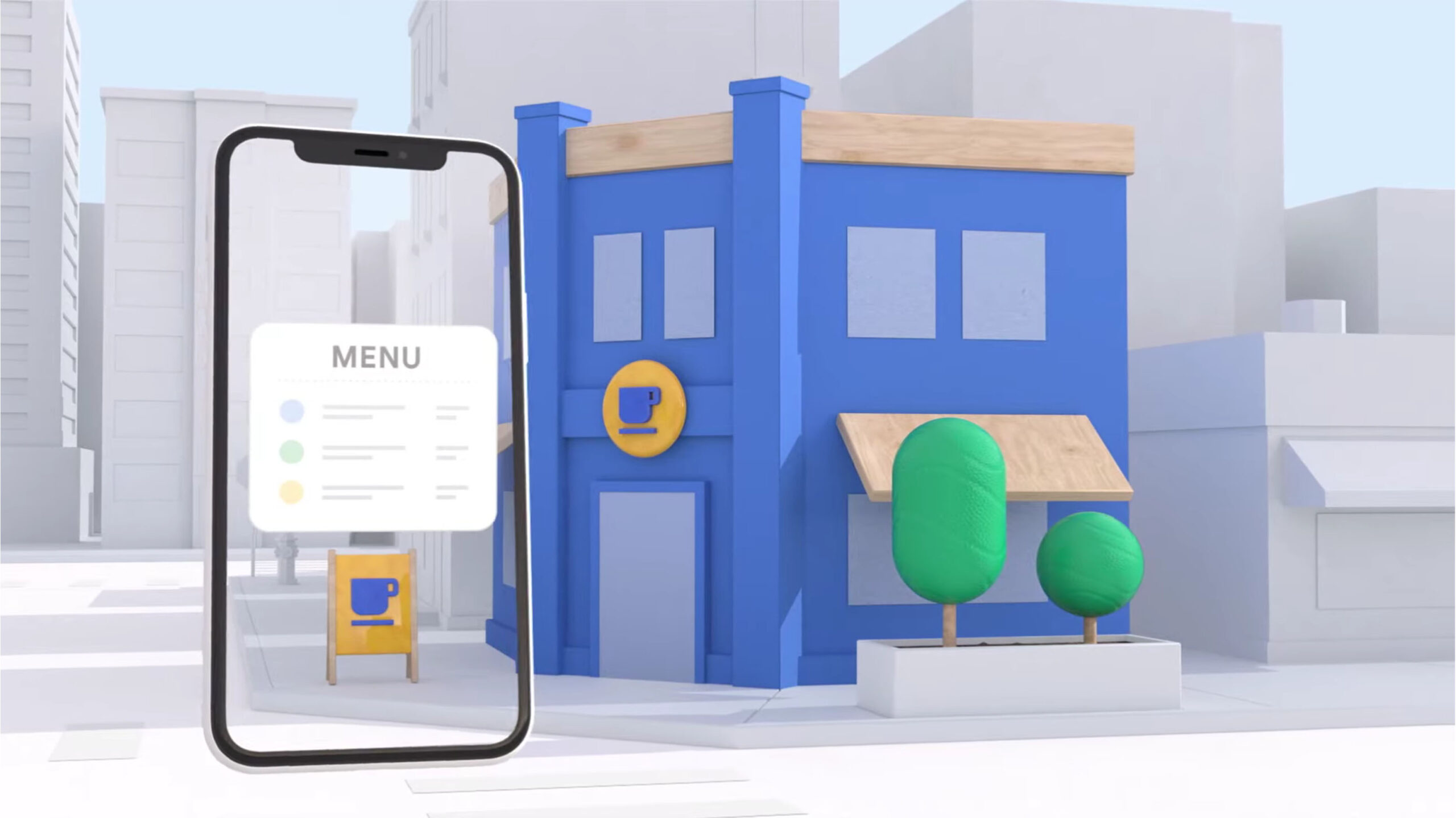 Google внедняет AR на улицы города