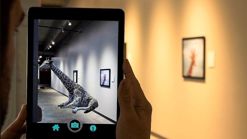 AR-экспонаты музейных выставок в Insagram