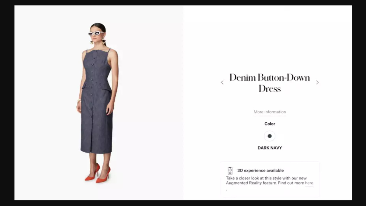 Популярный бренд Carolina Herrera прилагает к коллекции AR