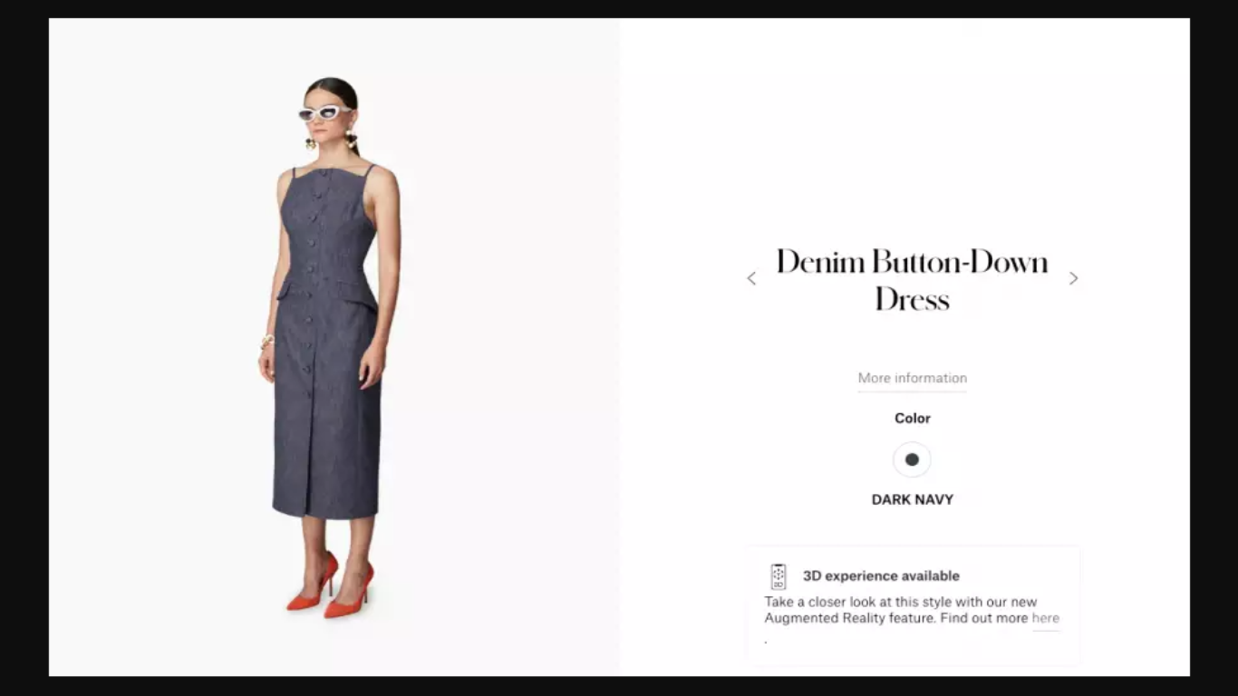 Популярный бренд Carolina Herrera прилагает к коллекции AR