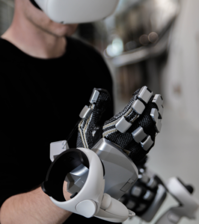 Тактильные перчатки SenseGlove Nova Haptic для профессионального обучения и исследований в области AR/VR