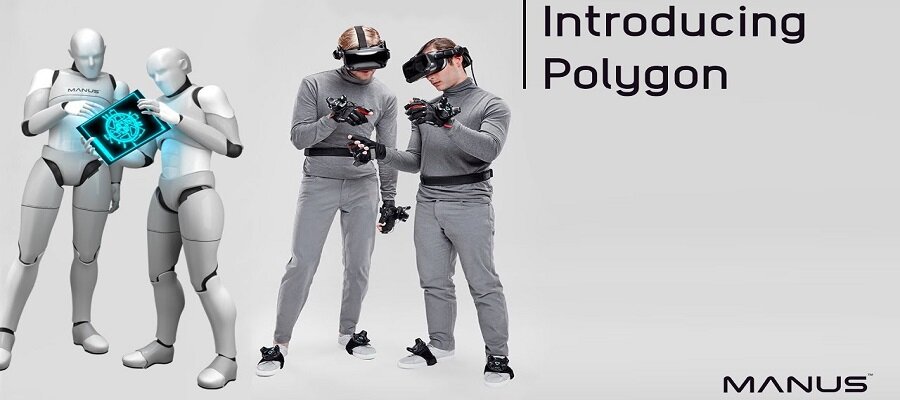 Manus запускает своею экосистему Manus Polygon, бесплатное программное решение для VR, захвата движения и виртуального продукта