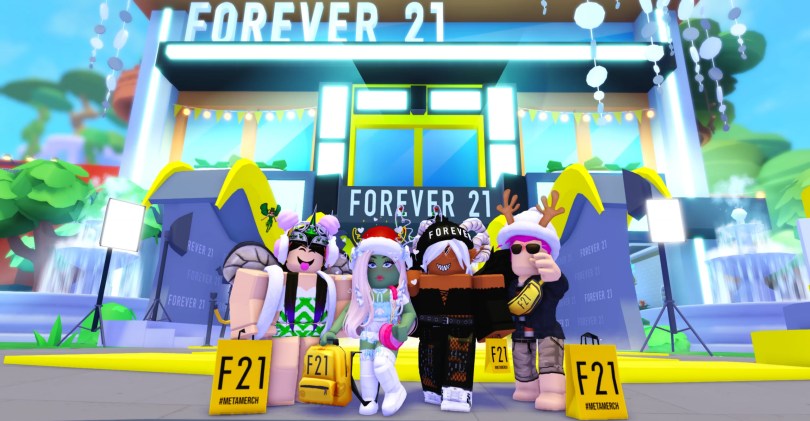 Forever 21 присоединяется к Метавселенной с миром покупок Roblox