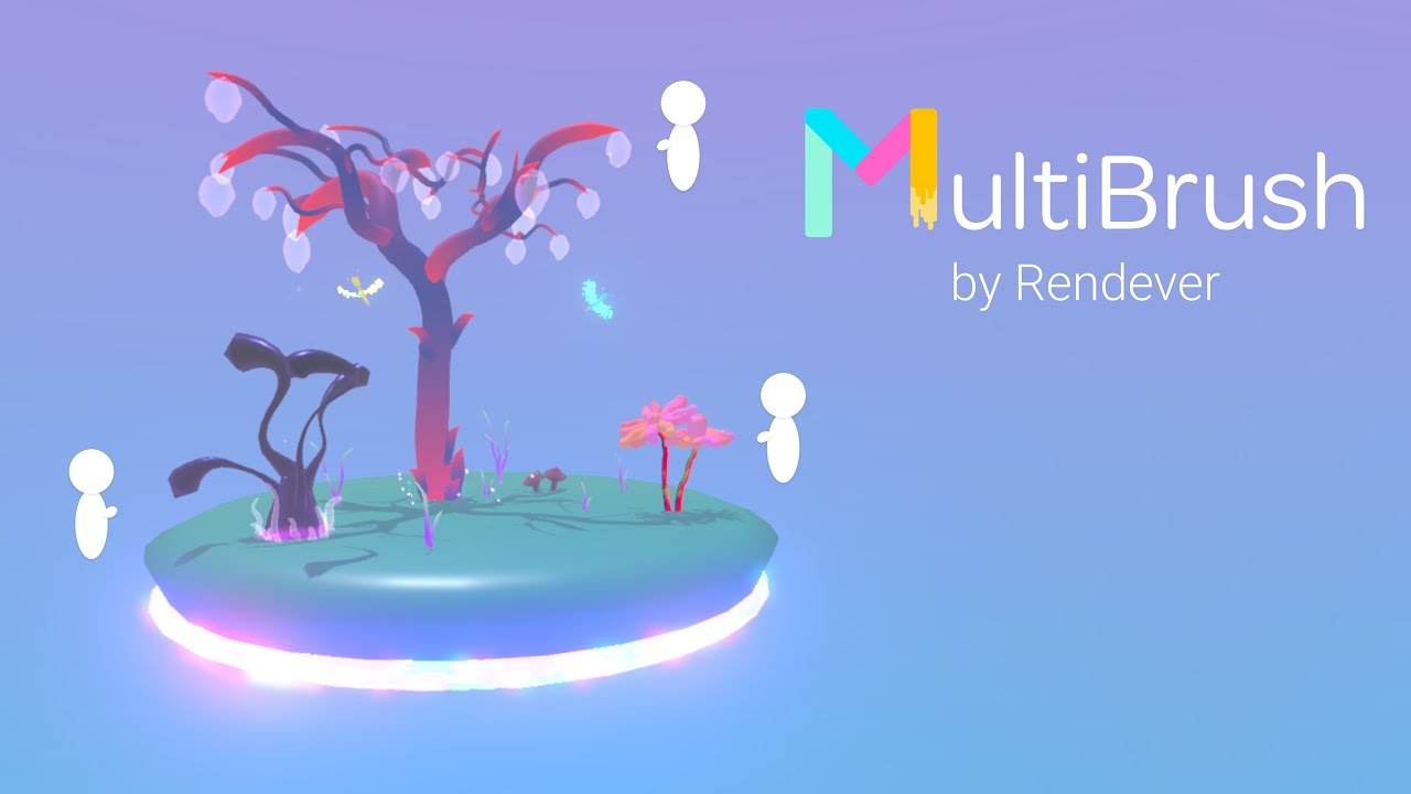 Многопользовательское приложение VR Art MultiBrush добавляет Passthrough и аватары