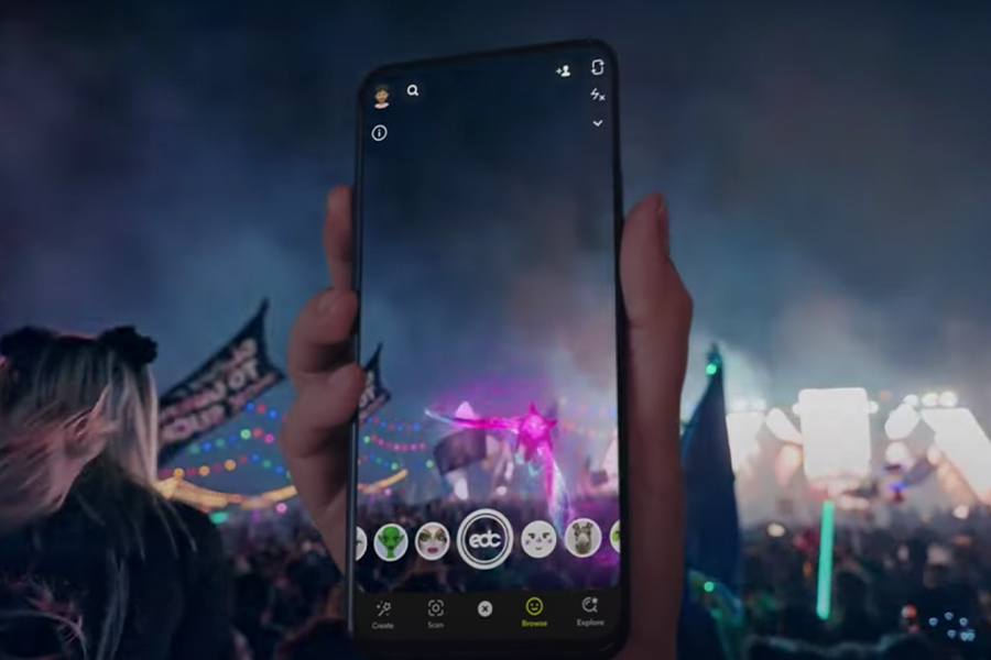 Snapchat привносит AR на концерты Live Nation