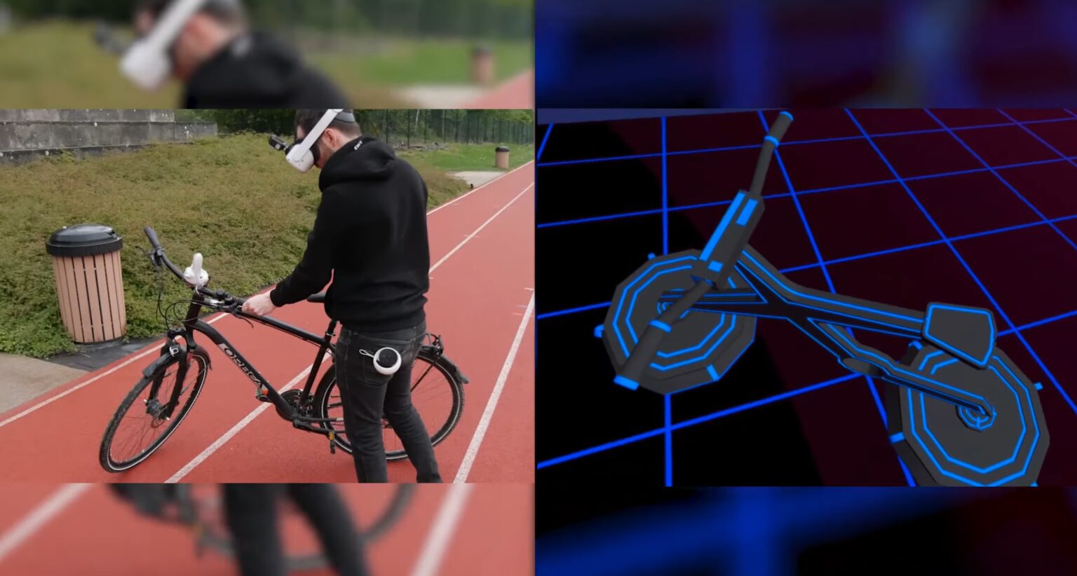 QValem создал масштабную VR-гонку на гоночной трассе
