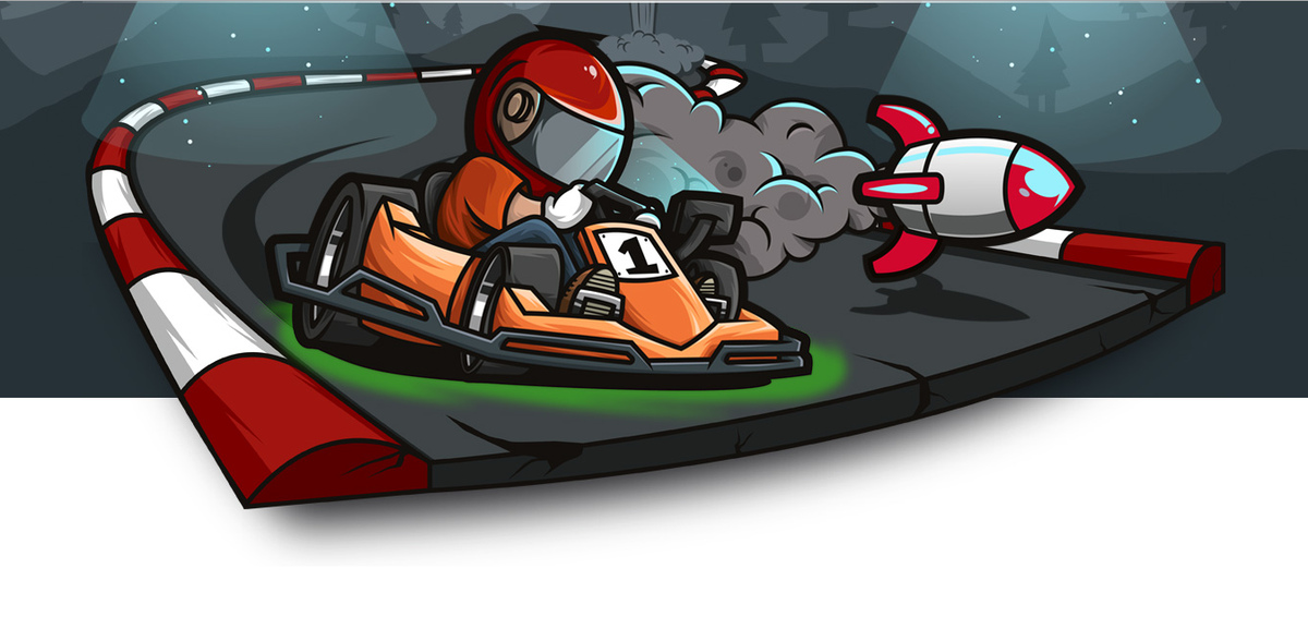 Интересный картинг BattleKart. Гоночные игры AR Go-Karts