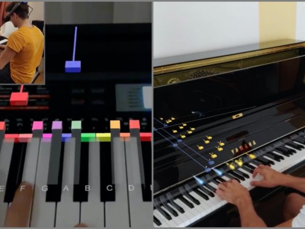 Приложение AR Piano для Quest не требует настоящего пианино