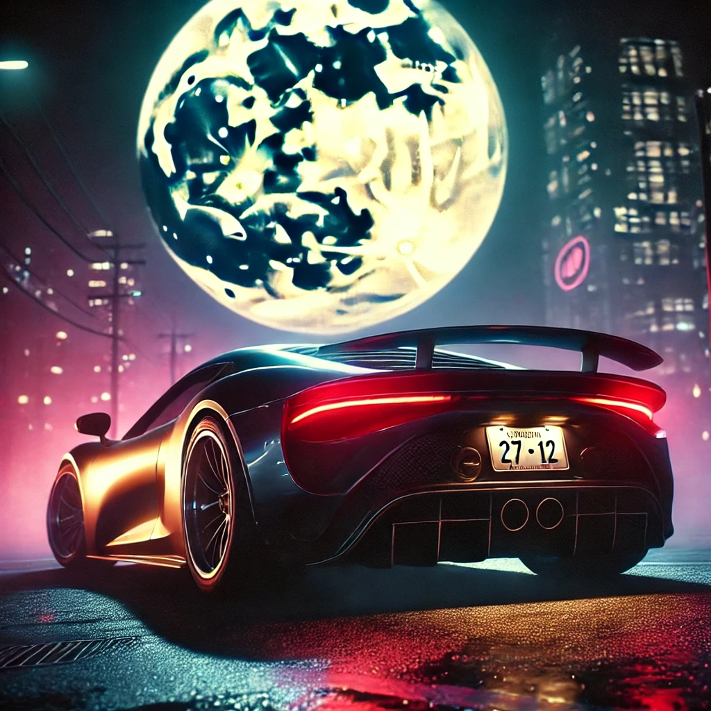 Автомобильный номер и луна — намёк Rockstar на трейлер GTA 6?