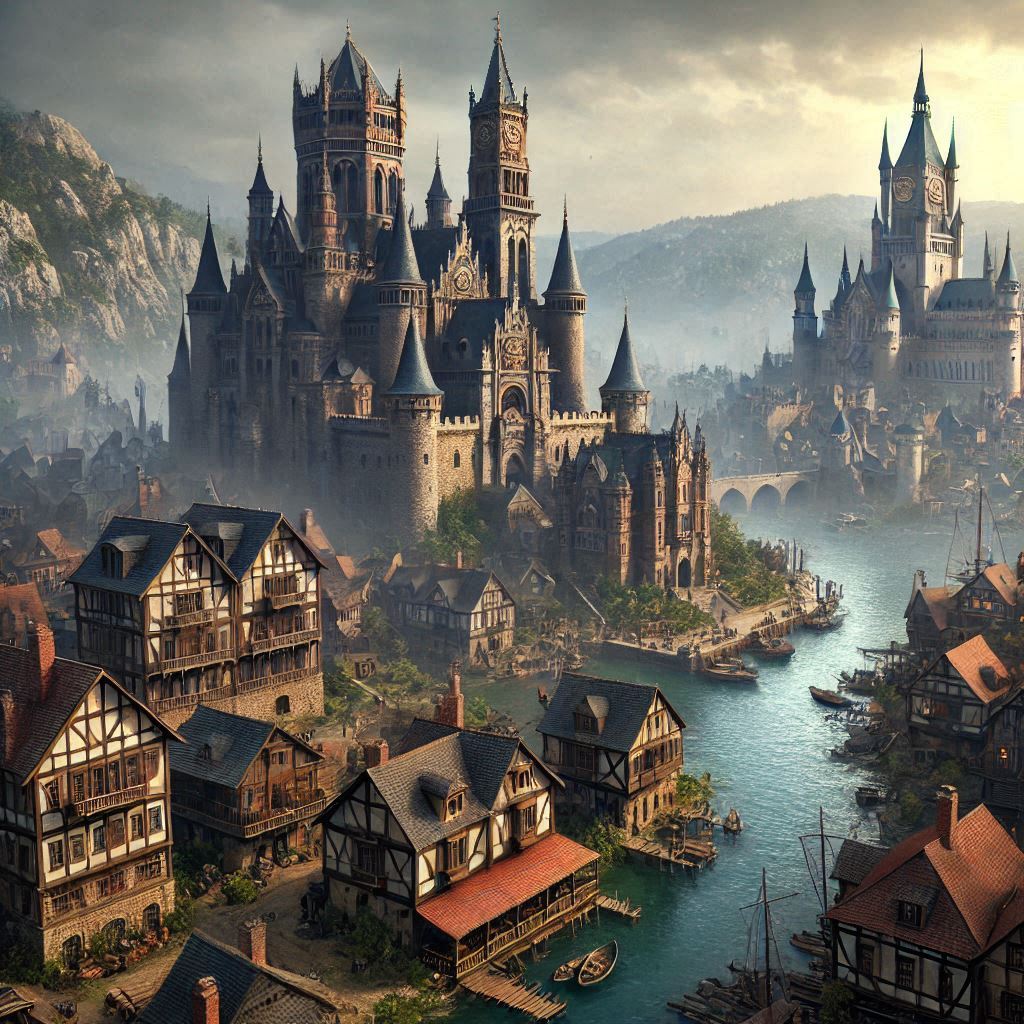 Kingdom Come 2 снова удивляет: город из игры и его прототип