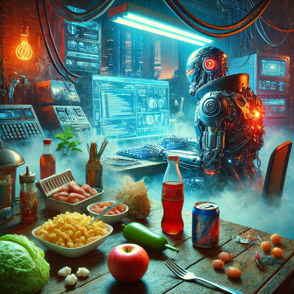 Технологии будущего и еда из прошлого: проблема Cyberpunk 2077