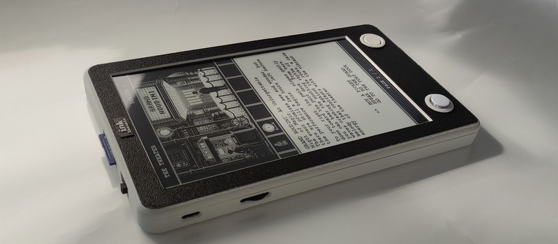 Книги оживают! Гибридная консоль с E-Ink экраном меняет представление об играх!