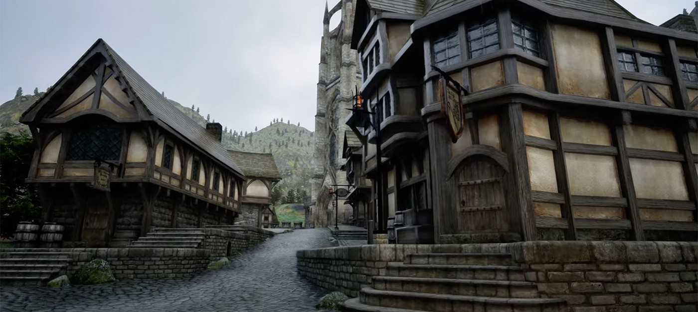 Классика в новом свете — фанатский Oblivion на Unreal Engine 5 поразил графикой и вниманием к деталям