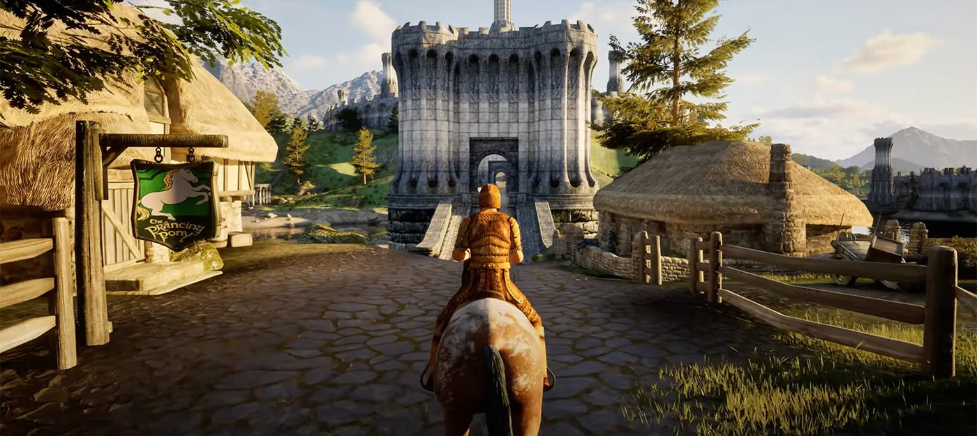 Oblivion на Unreal Engine 5 оживает: добавлены лошади и первые NPC