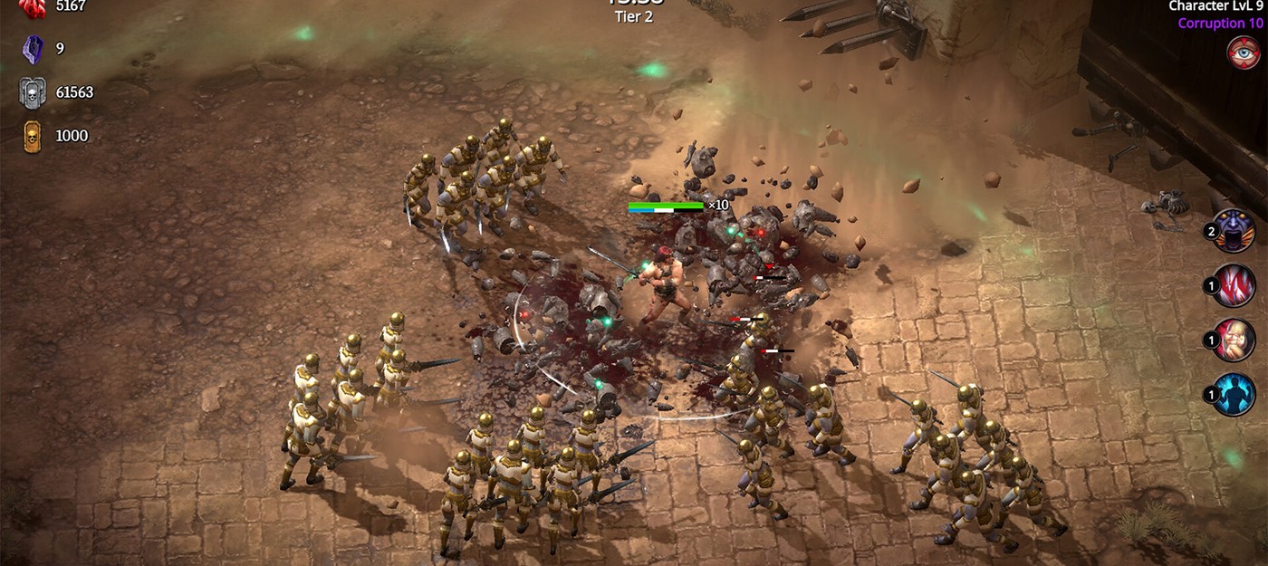 Conquest Dark: Vampire Survivors с кровью, откровенностью и адским сюжетом