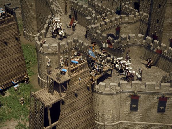Anvil Empires от создателей Foxhole: много игроков, мало глубины в бою