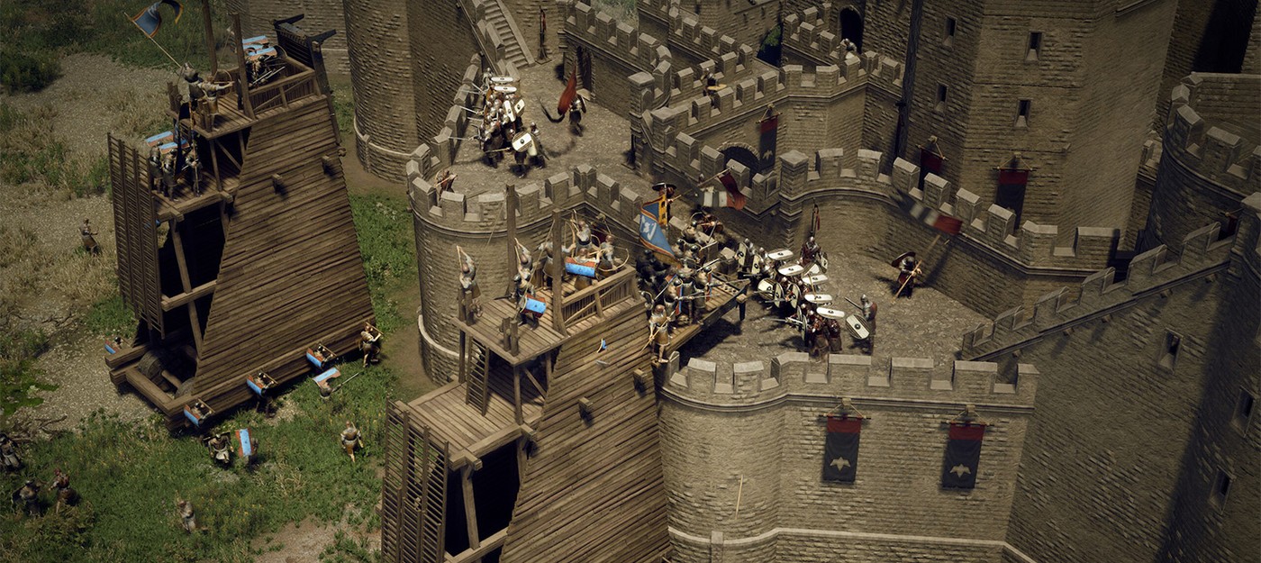 Anvil Empires от создателей Foxhole: много игроков, мало глубины в бою